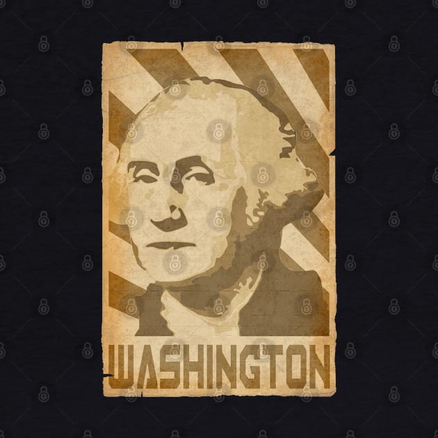 George Washington Retro Propaganda by Nerd_art